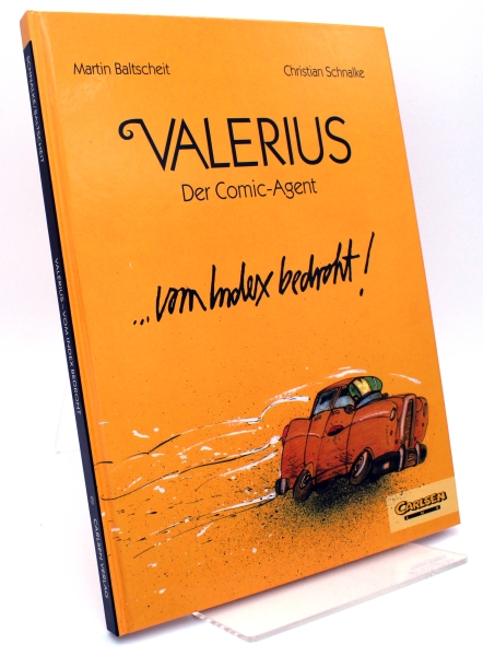 Carlsen Lux Comic Album (Hardcover): Valerius - der Comic-Agent...vom Index bedroht! von Carlsen